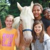 Camp Farwell for girls Horseback Riding Program